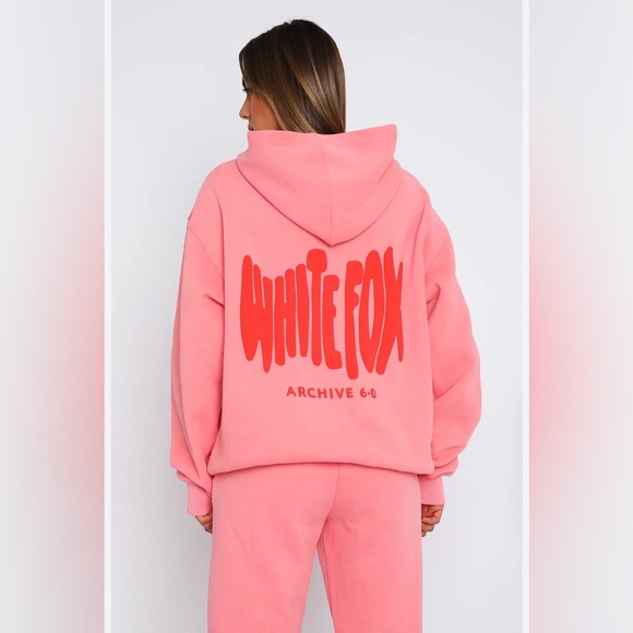 White Fox Boutique Tops - White Fox Archive 6.0 Oversized Hoodie Melon